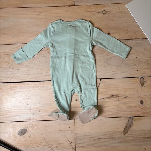 Cloud Island NWOT 3-Pack Baby Sleepers Green, Green, Gray Size 0-3 Months - Picture 7 of 15